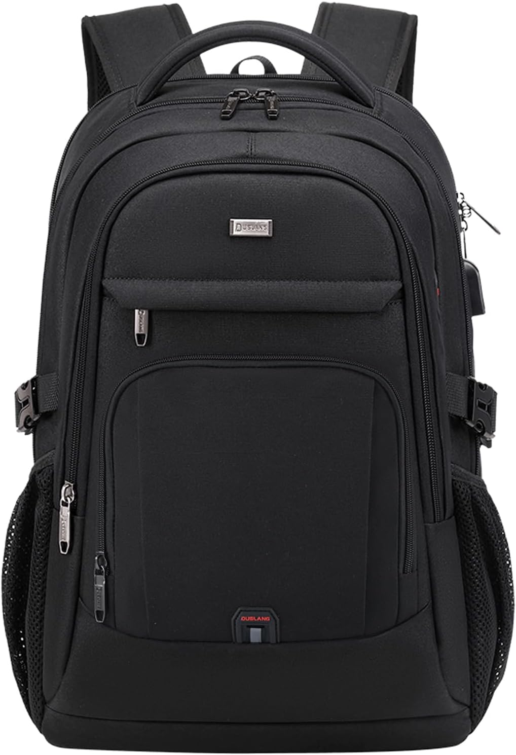 DUSLANG 17 Inch Laptop Backpack for Travel with USB Charging