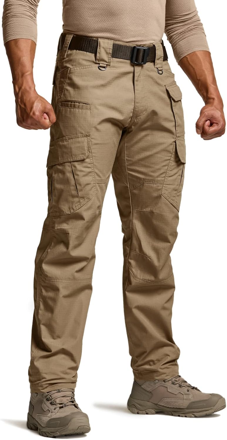 CQR Men's Tactical Pants for Outdoor Activities and Work Use
