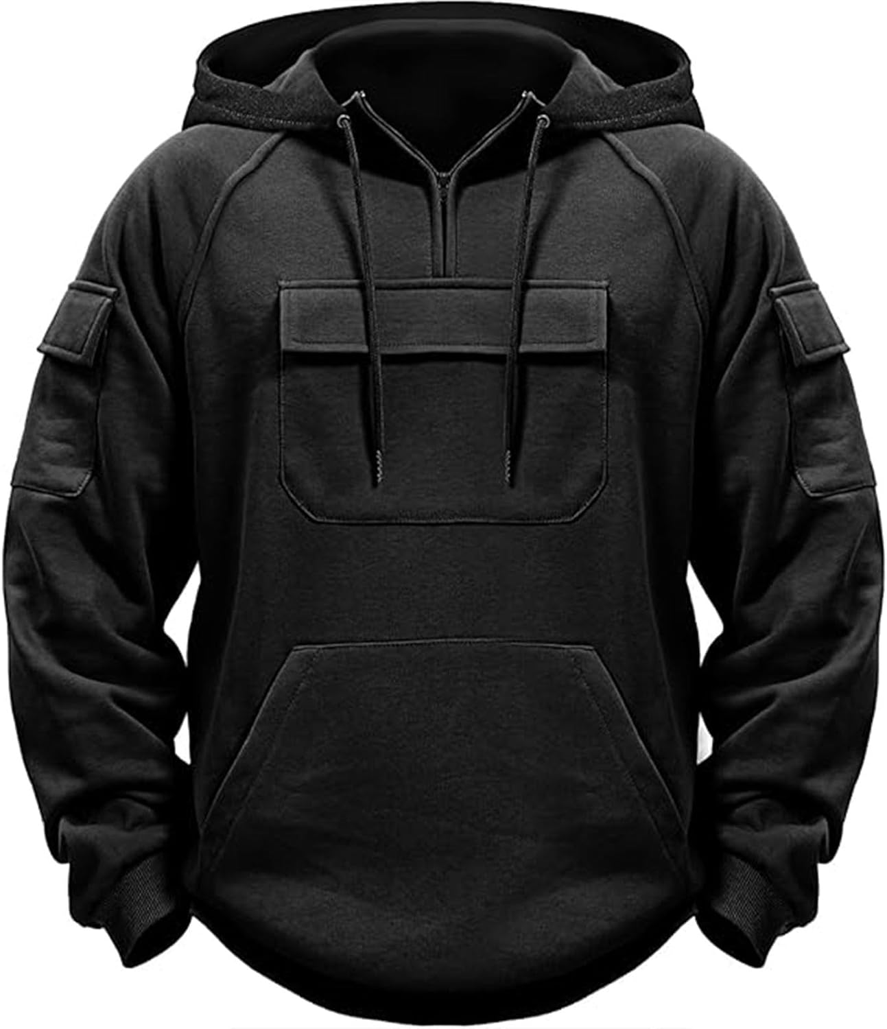 Tactical Hooded Sweatshirt for Outdoors