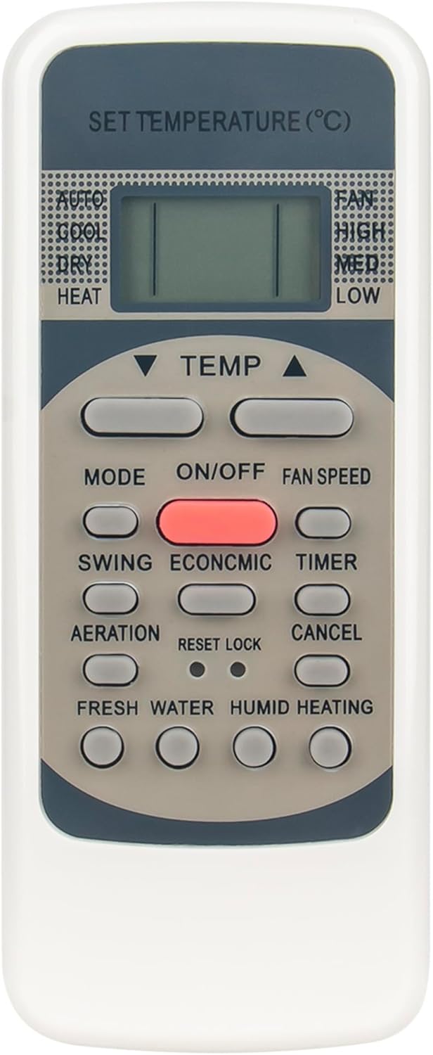 Midea AC Remote Control Replacement - AULCMEET