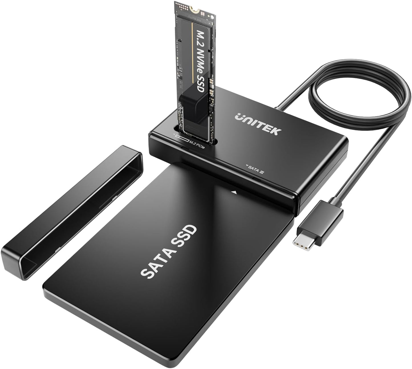 Unitek M.2 NVMe SSD Enclosure - 10 Gbps Tool-Free External Reader