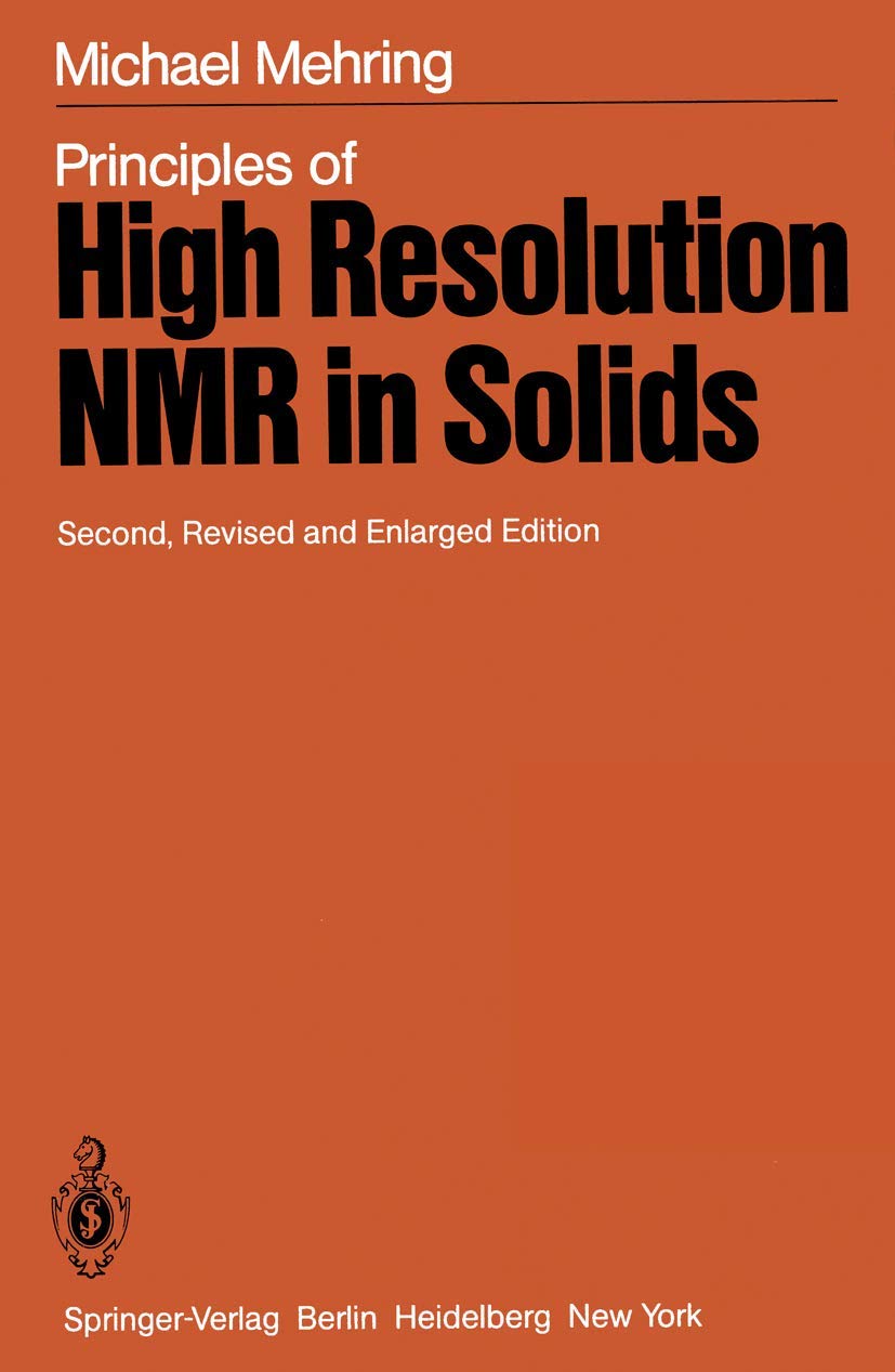 Principles of High Resolution NMR in Solids: A Comprehensive Guide