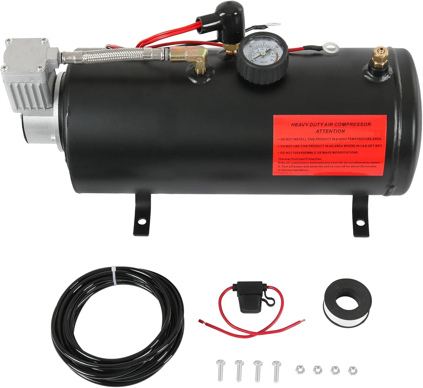 Portable 150 PSI Air Compressor Pump by LDMINDA