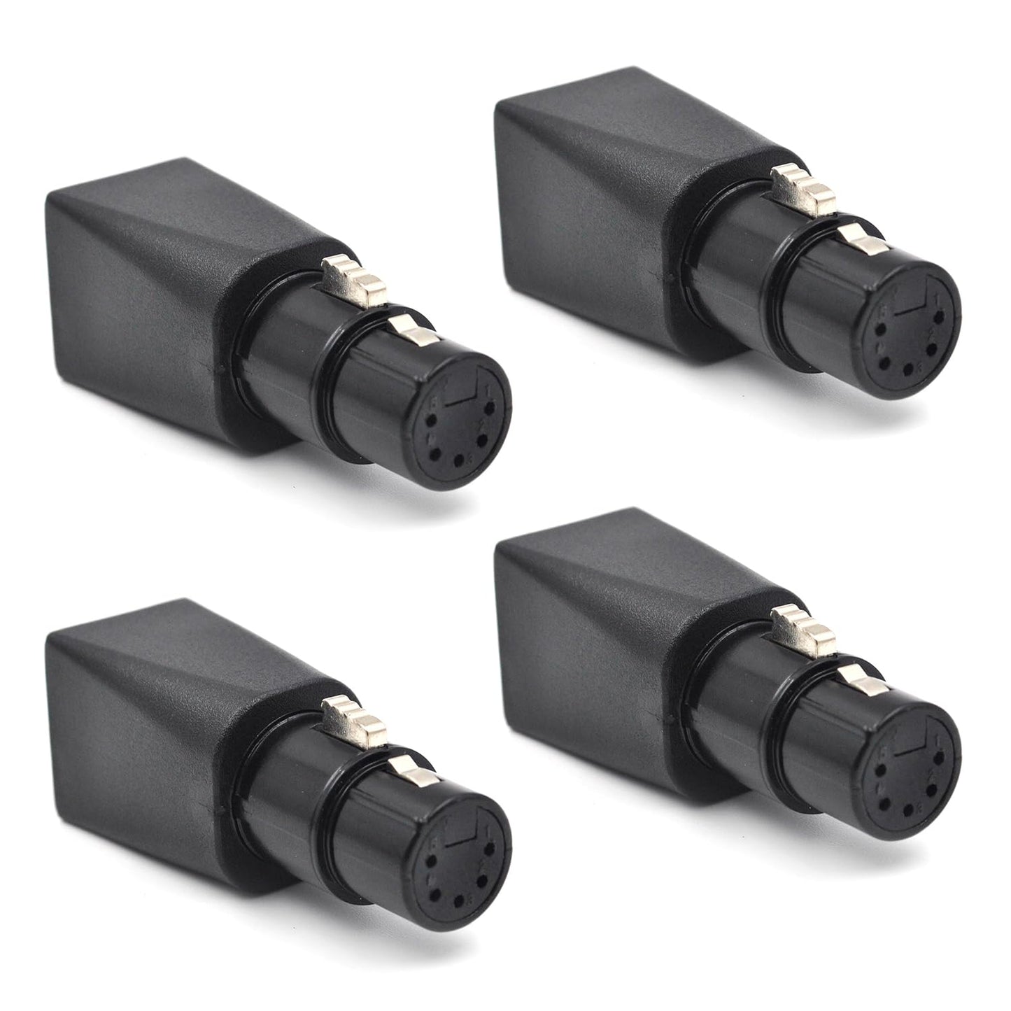 DMX to RJ45 Connector 4 Pack for Reliable Ethernet Connections