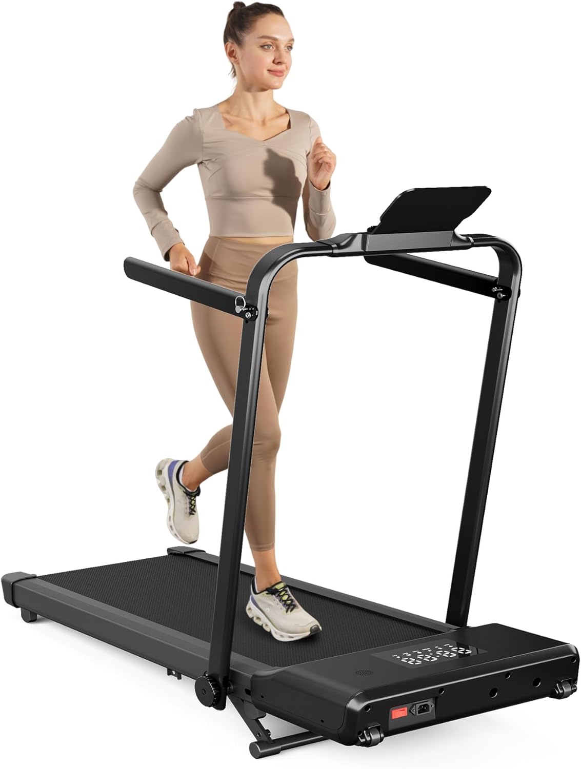 Walking Pad Treadmill with Handle Bar for Home Fitness Needs