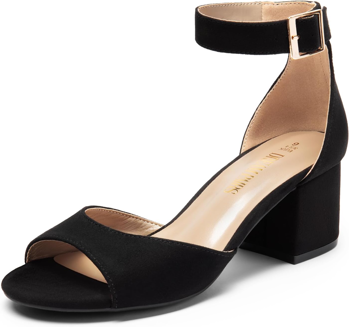 DREAM PAIRS Women's Heeled Sandals for Comfort and Style