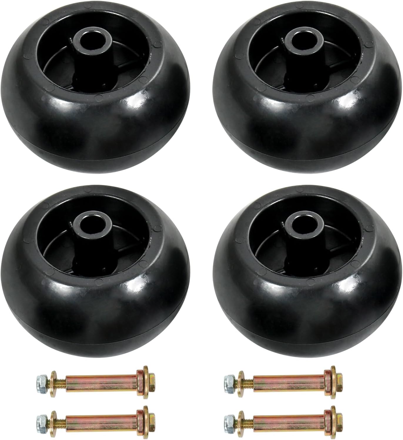 4Pcs Lawn Mower Anti Scalp Deck Wheel Kit for Bad Boy & Exmark