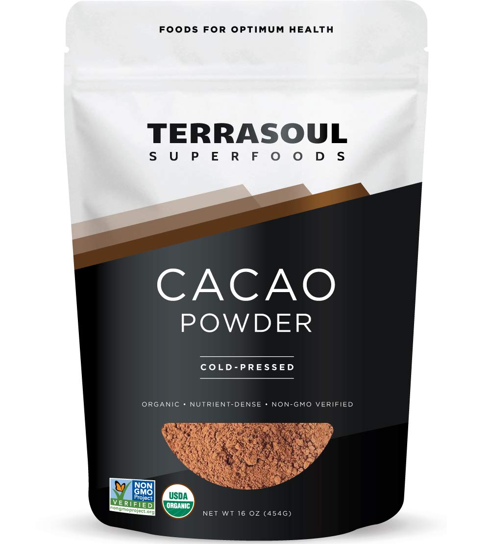 Raw Organic Cacao Powder for Keto and Vegan Diets - 2 Lbs