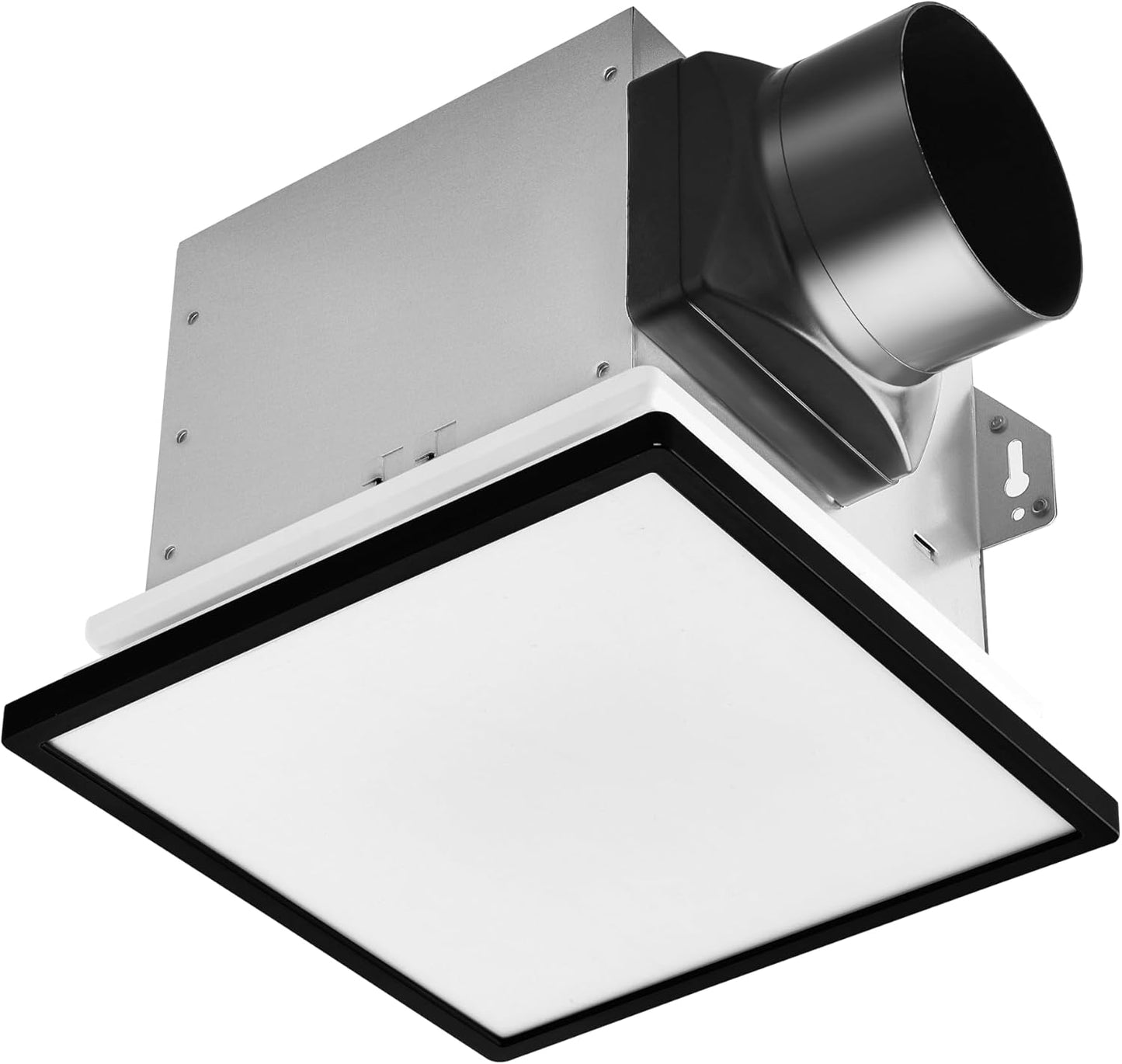 Tech Drive Bathroom Exhaust Fan with Light for Quiet Ventilation