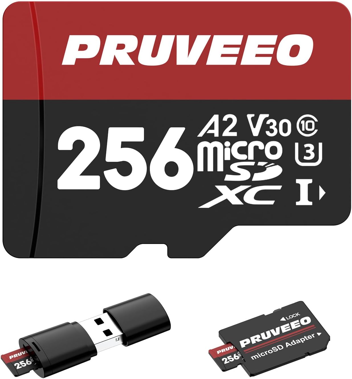 PRUVEEO 256GB High Speed SDXC for Ultimate Performance