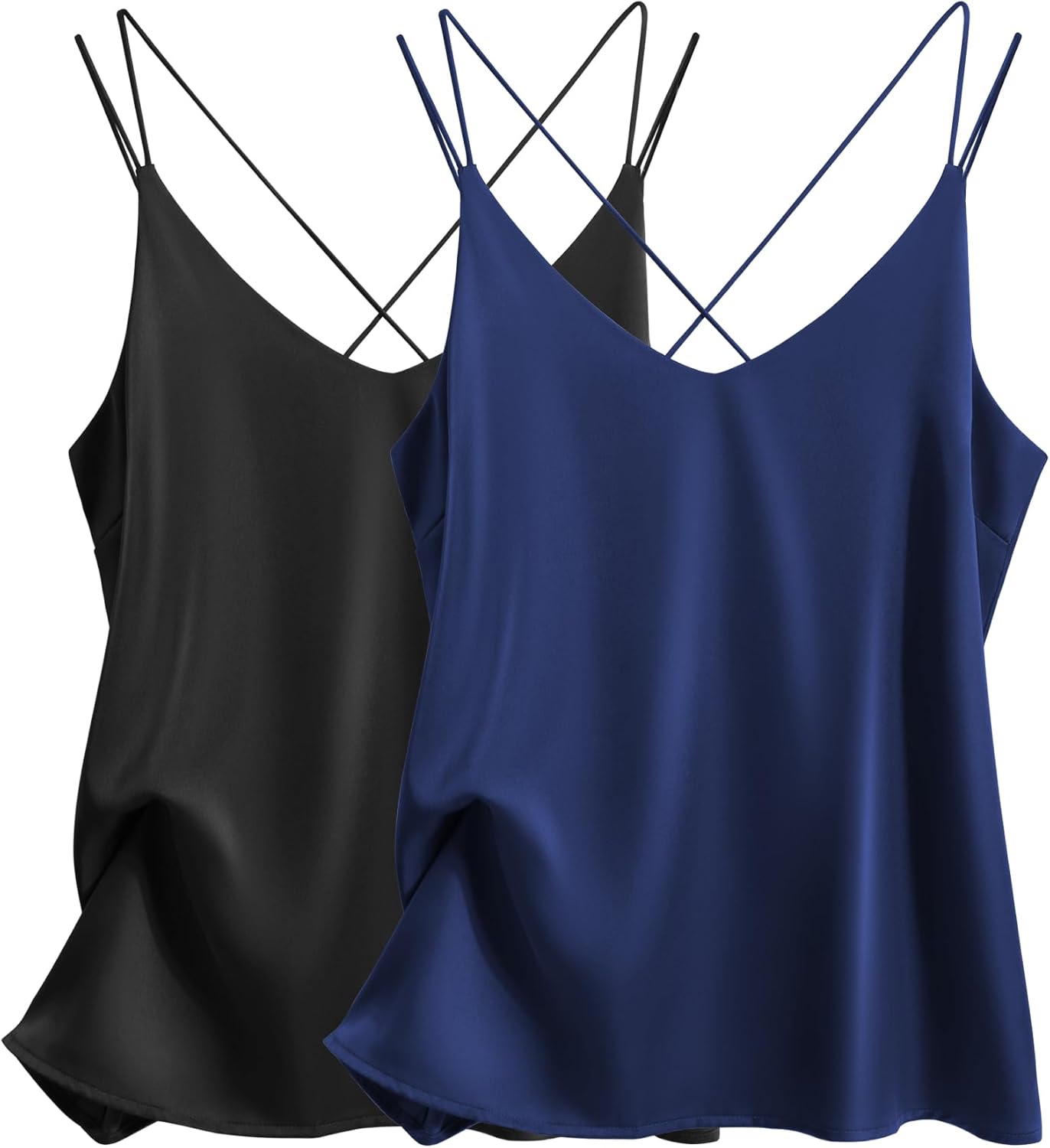 Ekouaer Womens Silk Satin Camisole Tank Tops for Every Occasion