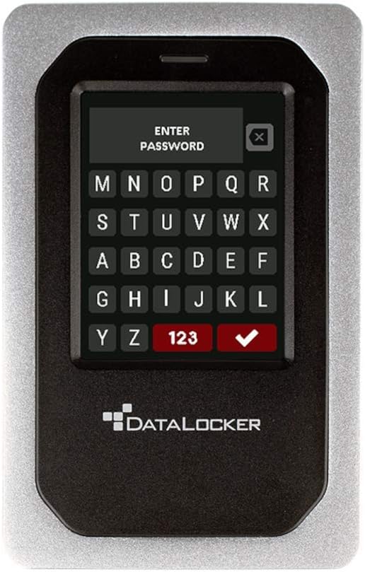 DataLocker DL4 FE 2 TB Encrypted HDD with Password Protection