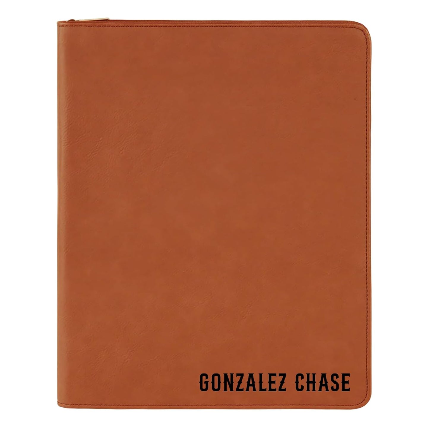 Personalized Refillable Portfolio with Zipper for Professionals
