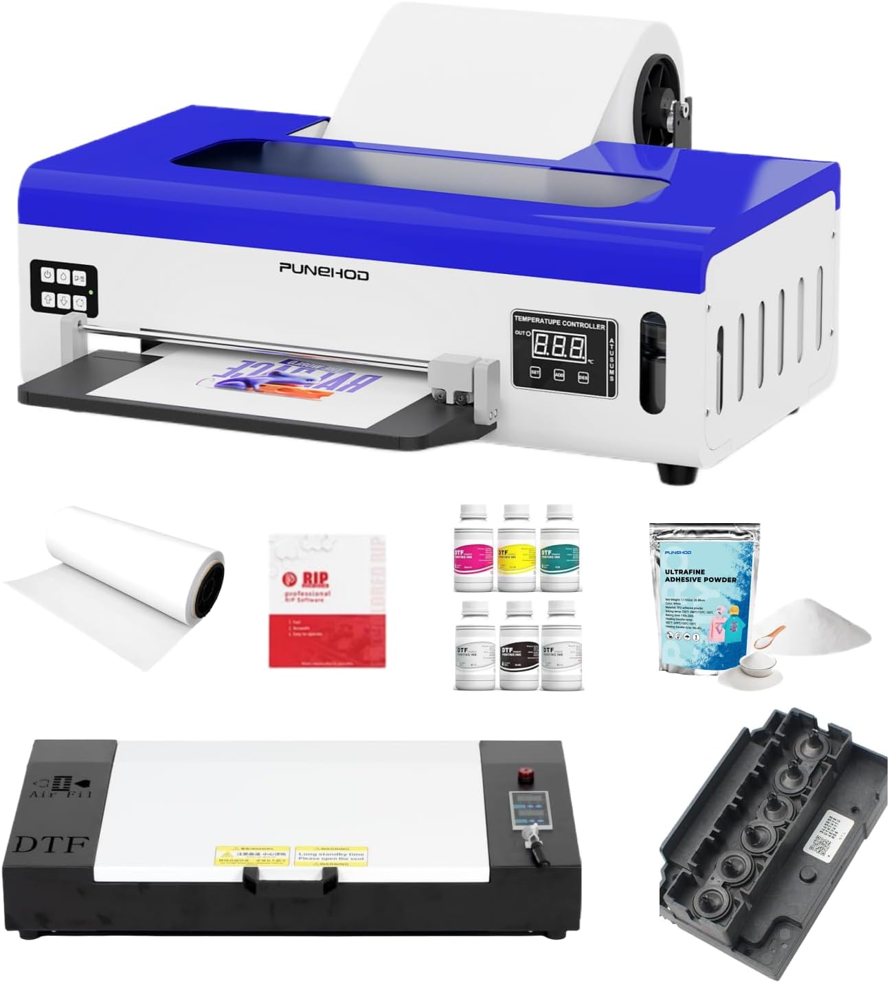 PUNEHOD A4 DTF Printer - DIY T-Shirt Magic!