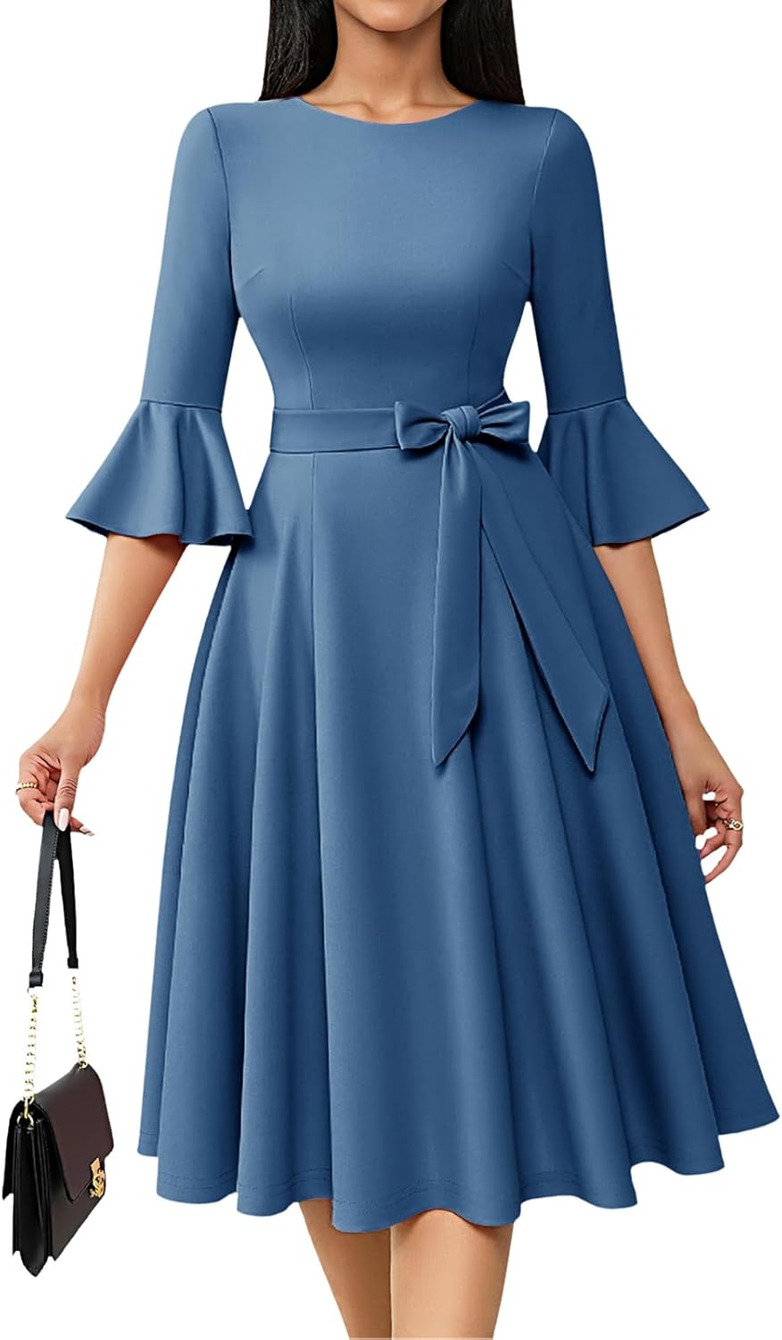 Vintage Evening Dress for Women - Perfect for Weddings & Parties