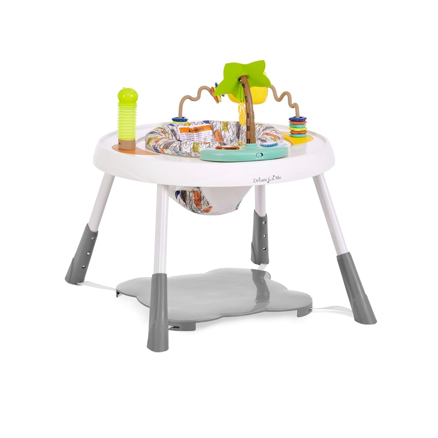 Dream On Me Curio Sit N Seek Baby Activity Center: 2-in-1 Play & Learn!