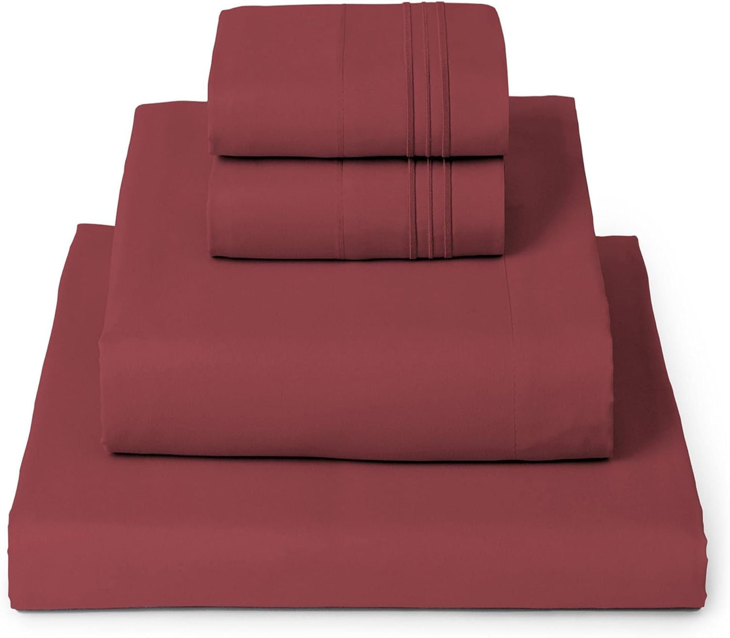 Mellanni California King Sheets Set - Luxury Soft Cooling Bedding