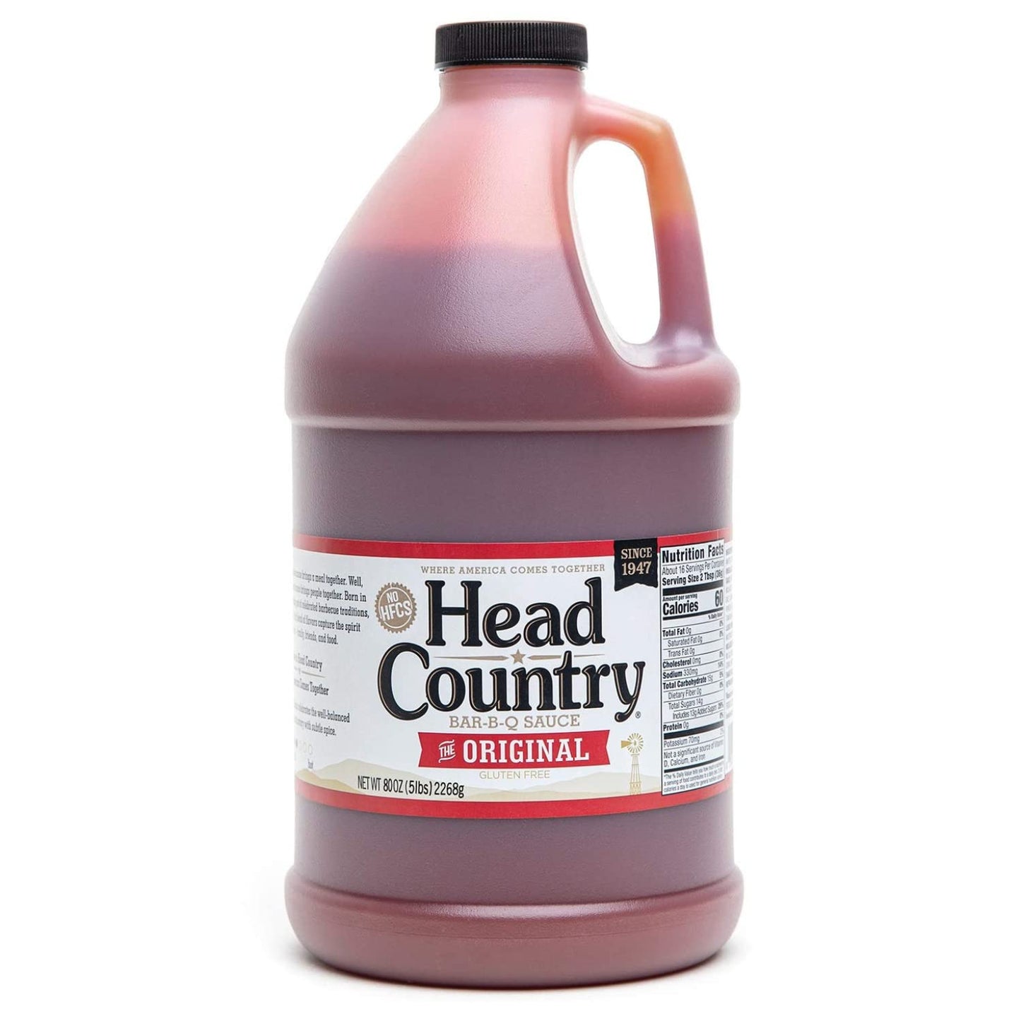 Head Country Original BBQ Sauce - Soy Free, Gluten Free Delight