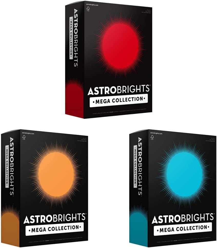 Astrobrights Bright Blue Cardstock for Vibrant Projects