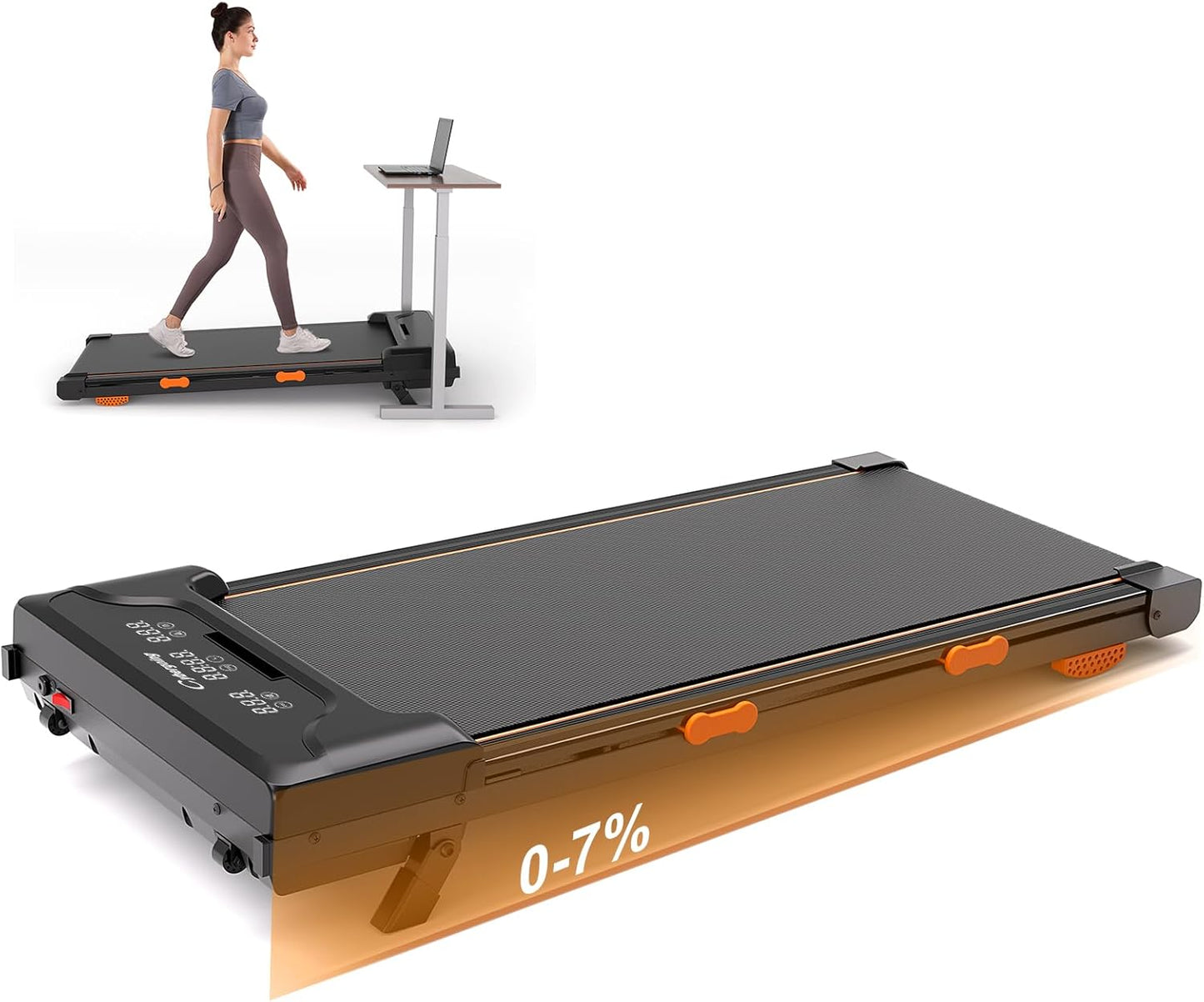 CYBERGOING: Portable Incline Treadmill for Home & Office