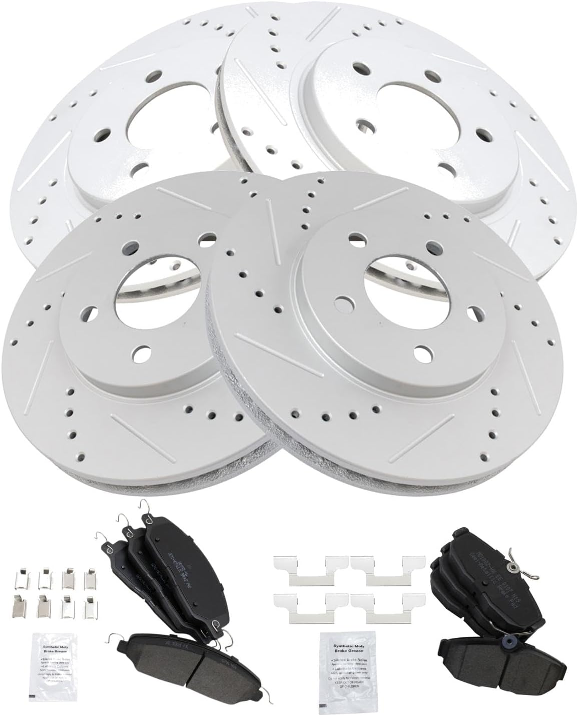 Performance Brake Pad & Rotor Kit for 2005-2010 Ford Mustang