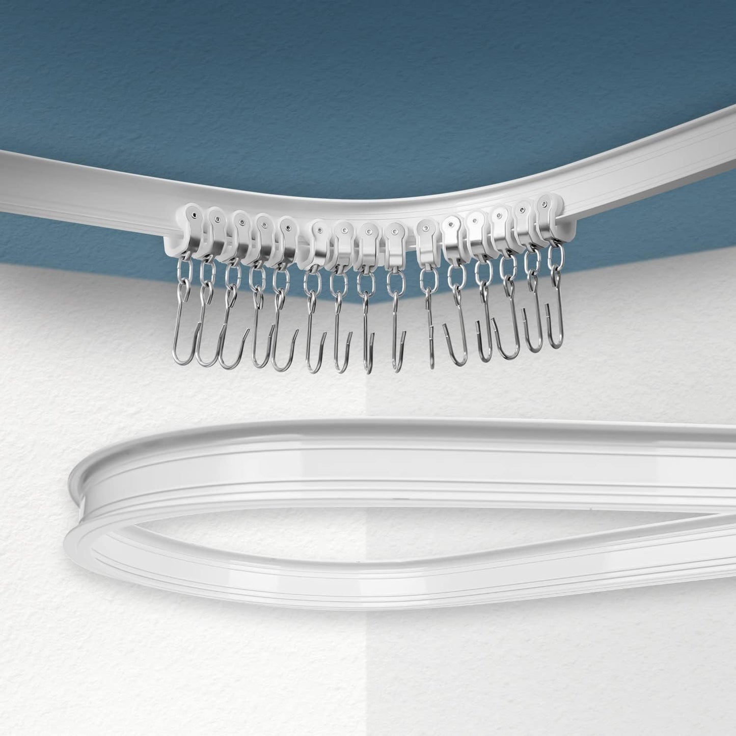 MERJULAN Ceiling Track: Stylish Room Divider