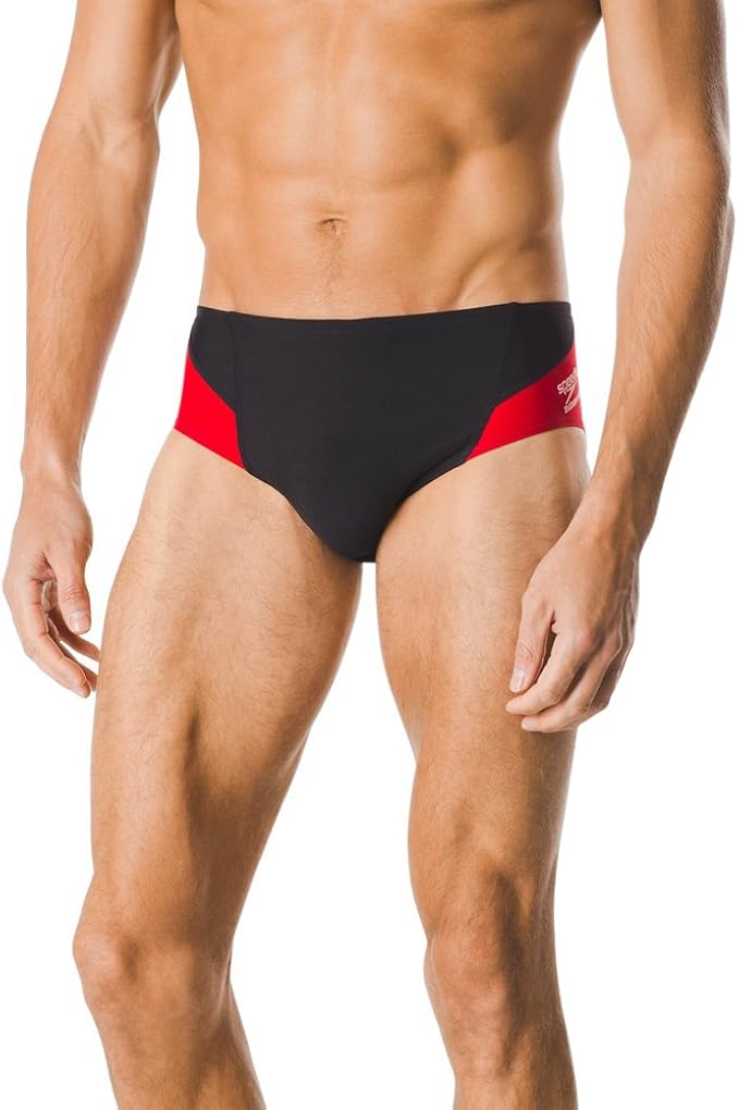 Speedo Men's Endurance+ Launch Splice Brief Swimsuit Review