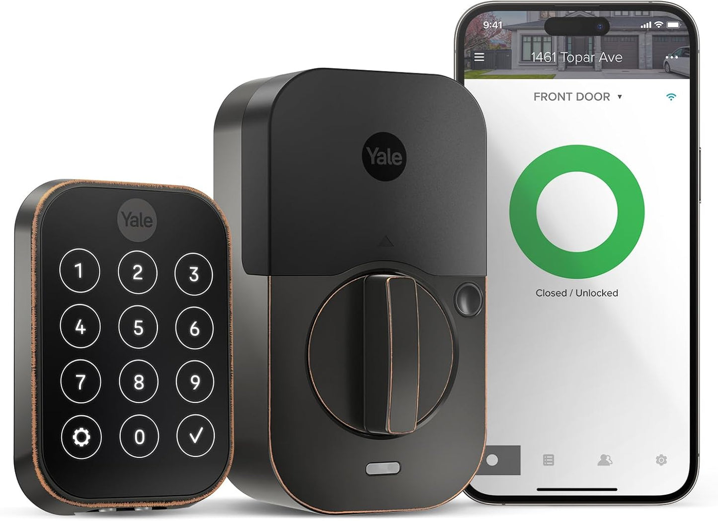 Yale Assure Lock 2 with Wi-Fi: Smart Keyless Entry Solution