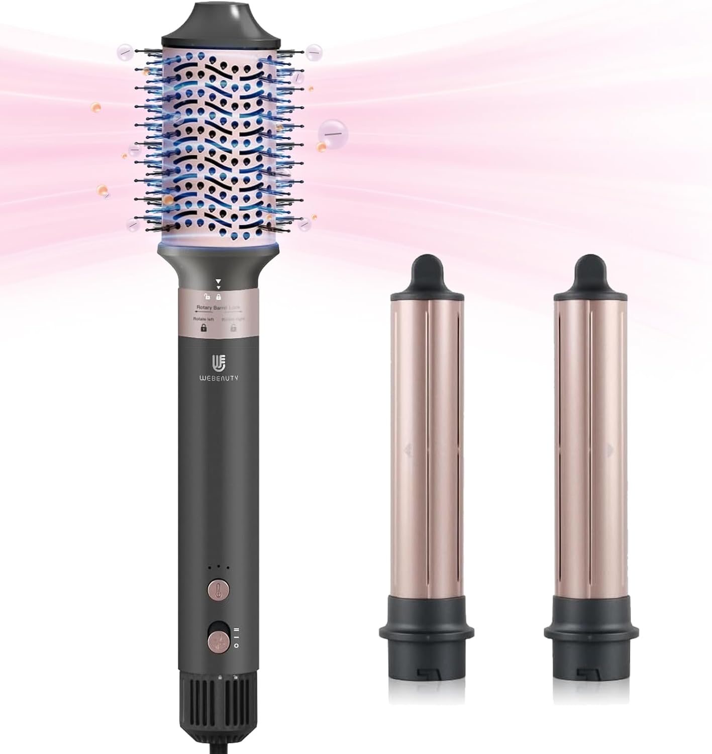 Negative Ionic Hot Air Styler for Hair Volumizing