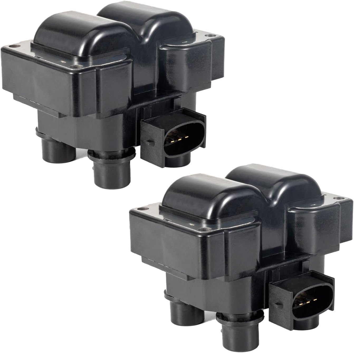 ENA Set of 2 Ignition Coil Pack for Ford Lincoln Mazda Mercury