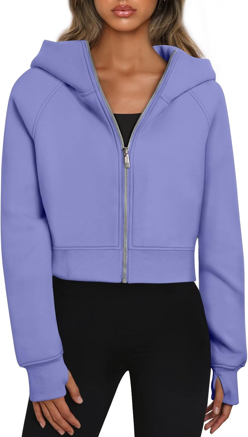 Trendy Queen Womens Zip Up Hoodies for Cozy Fall Outfits
