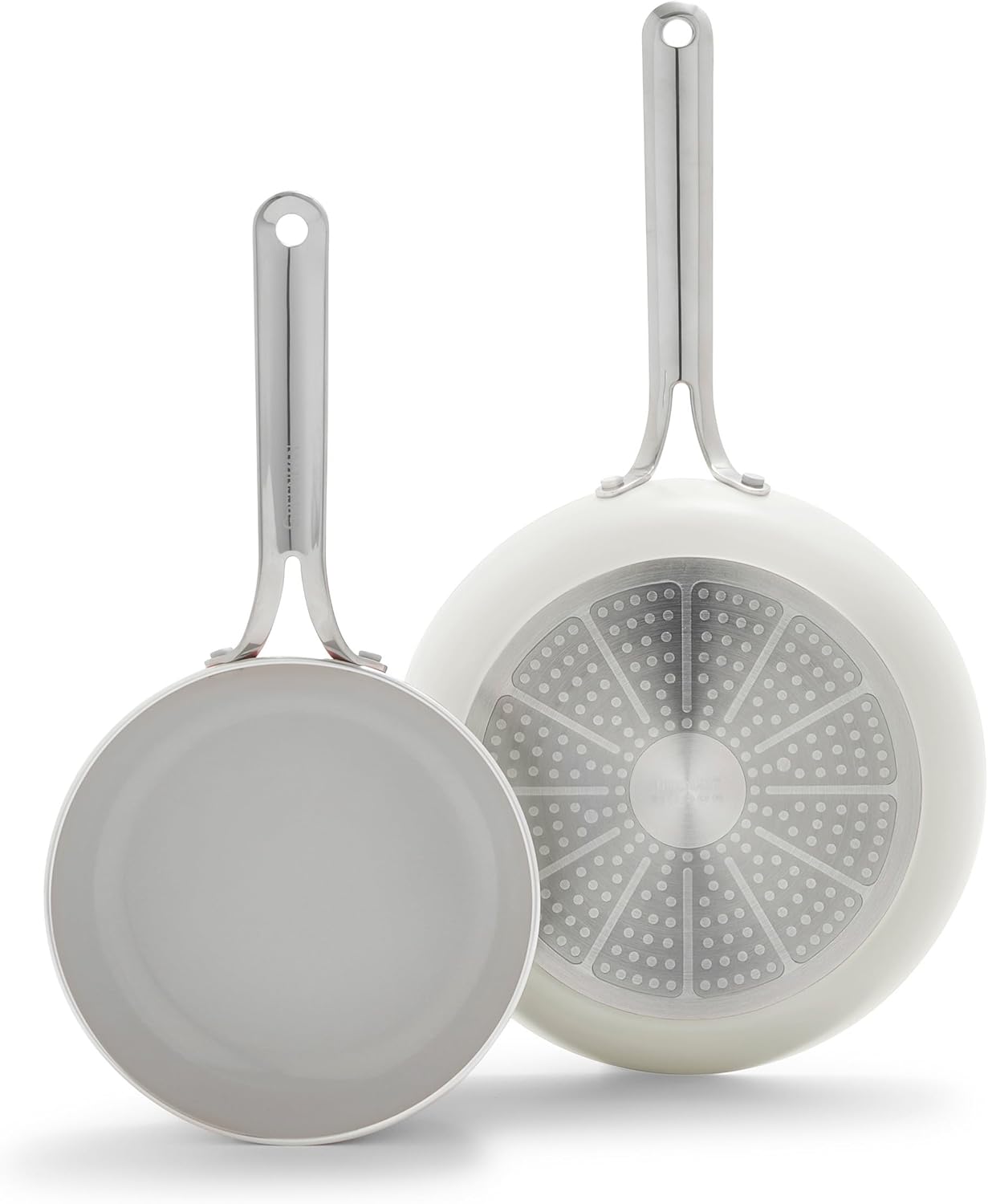 GreenPan Nova 8 & 10 Frying Pan Skillet Set for Every Home