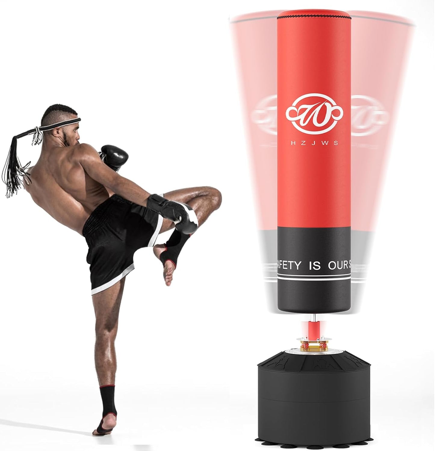 Freestanding Punching Bag for Home Fitness