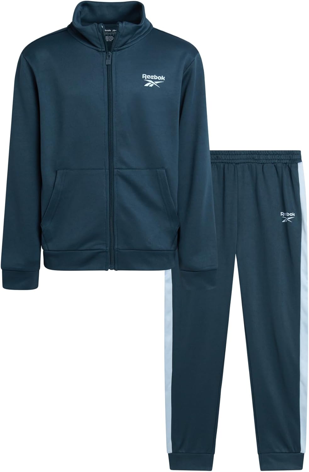 Reebok Boys Tracksuit Set - Stylish Athletic Sweat Suit for Kids