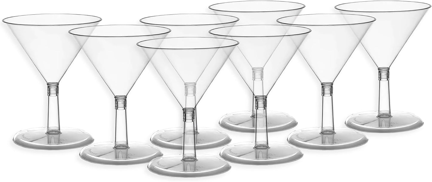 Kaya Mini Martini Shot Glasses - Durable Elegance