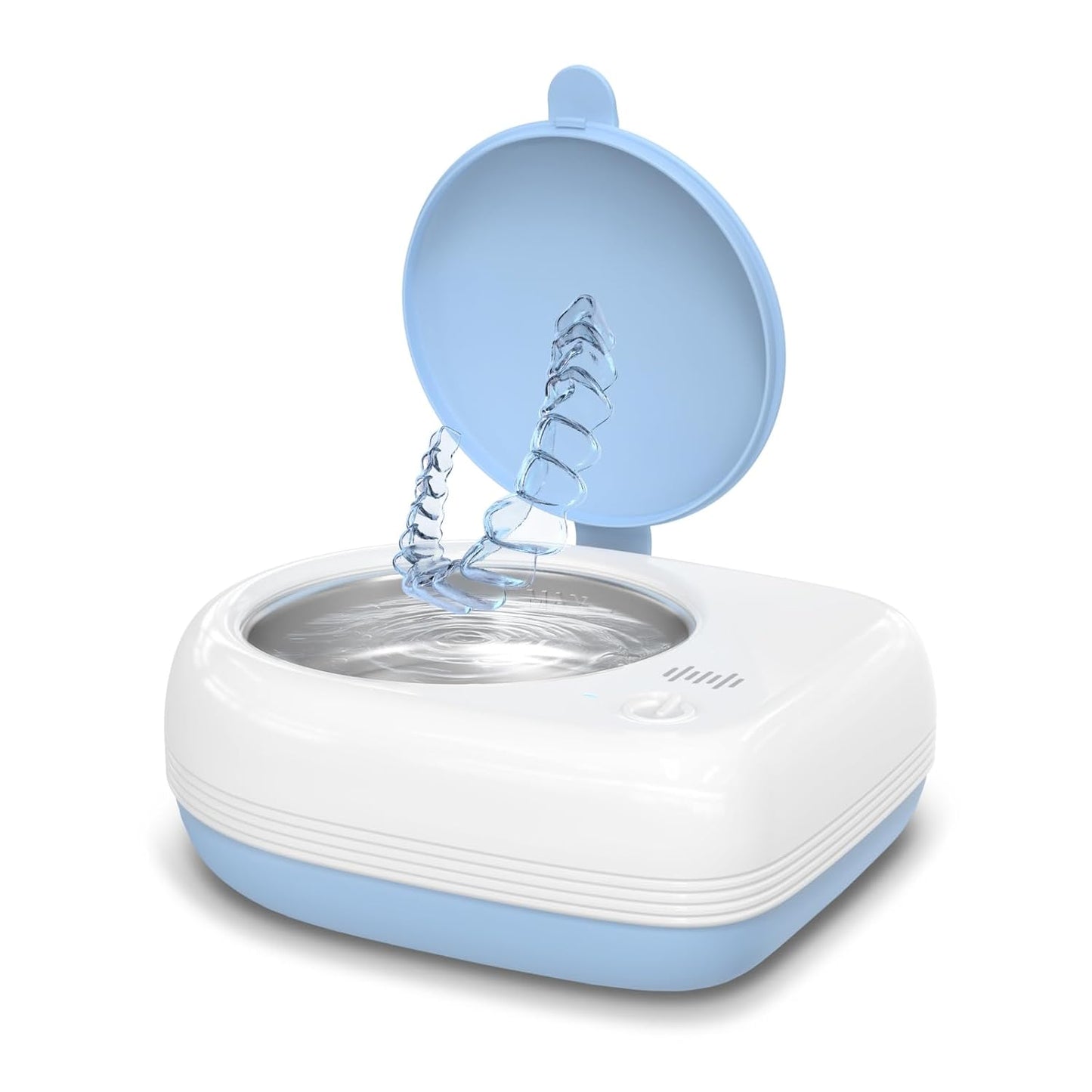 Rechargeable Ultrasonic Retainer Cleaner by wrklly