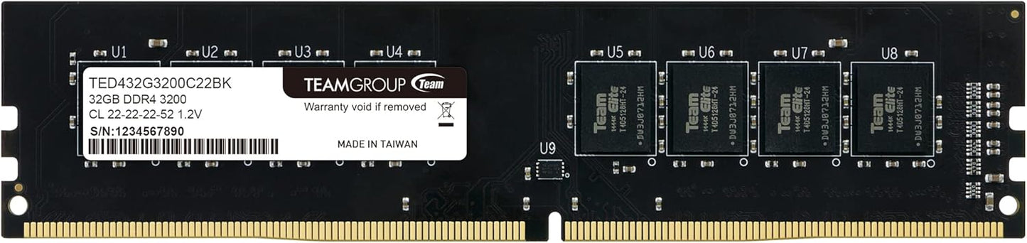 TEAMGROUP Elite DDR4 32GB RAM Upgrade for High Performance