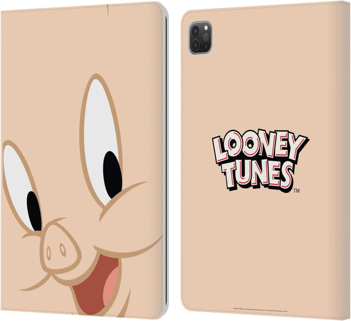 Looney Tunes Porky Pig Leather Wallet Case for iPad Pro 11