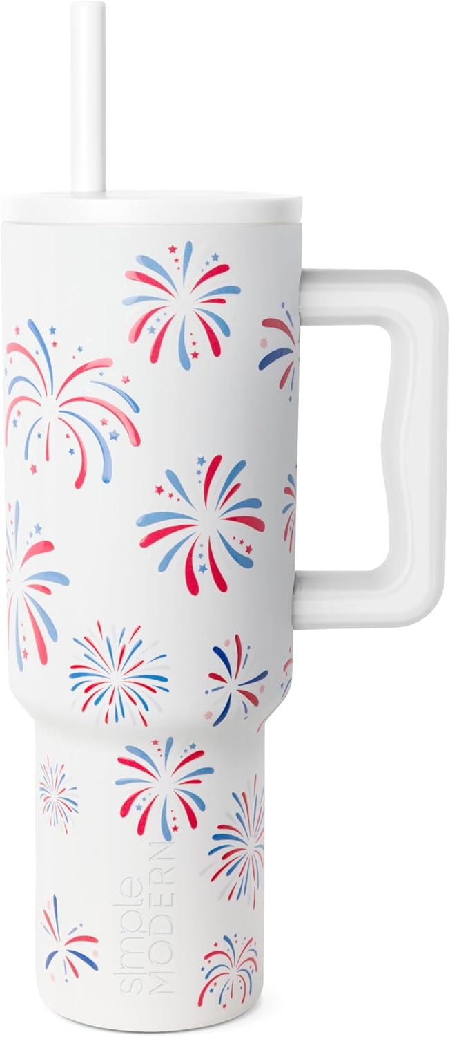 Simple Modern 40 oz Tumbler with Handle for Travel and Gifts
