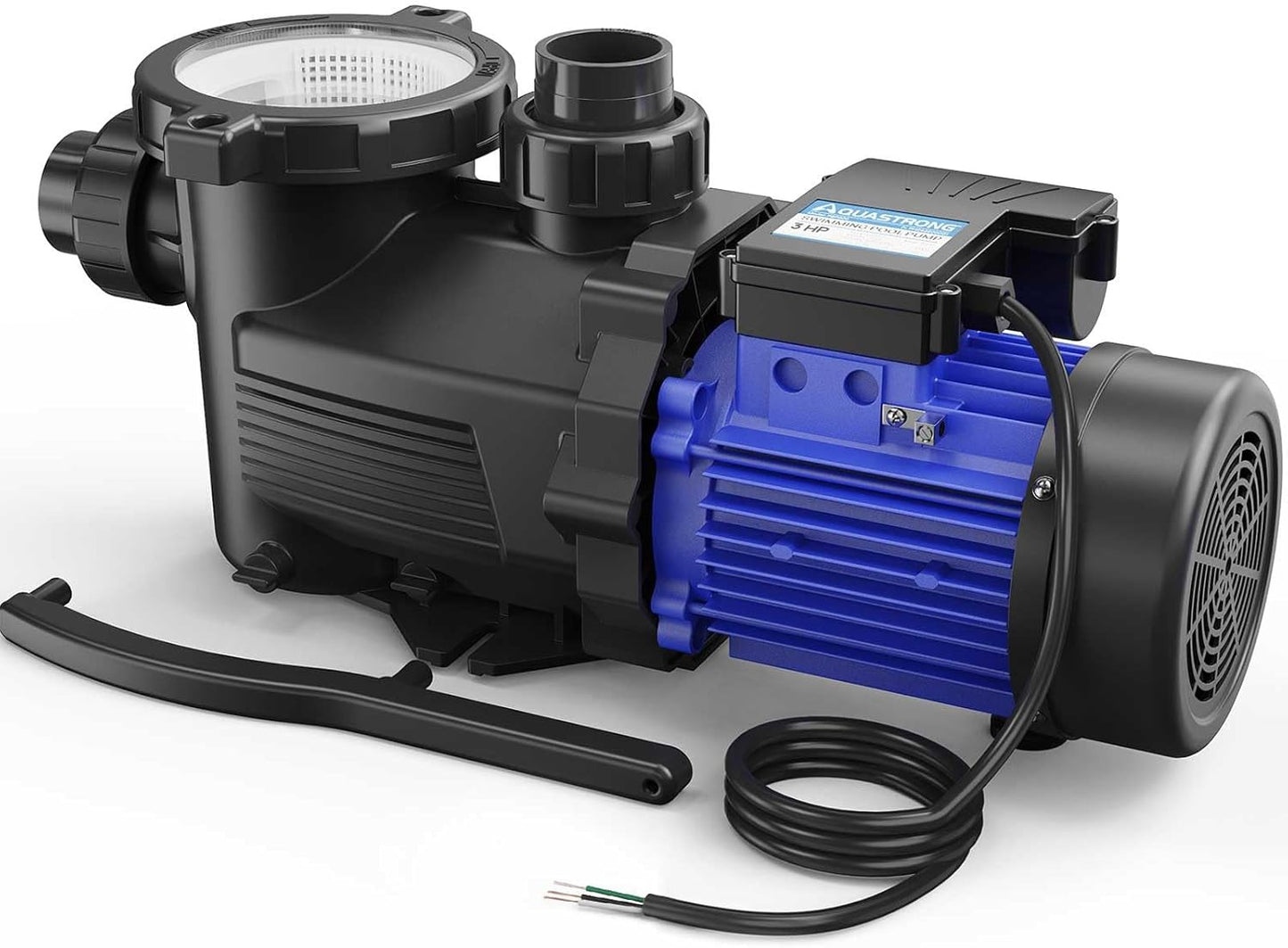 AQUASTRONG High Flow Pool Pump for Above and In-Ground Pools