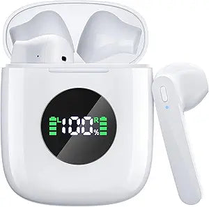 Wireless Earbuds with 50Hrs Battery Life and Deep Bass Sound