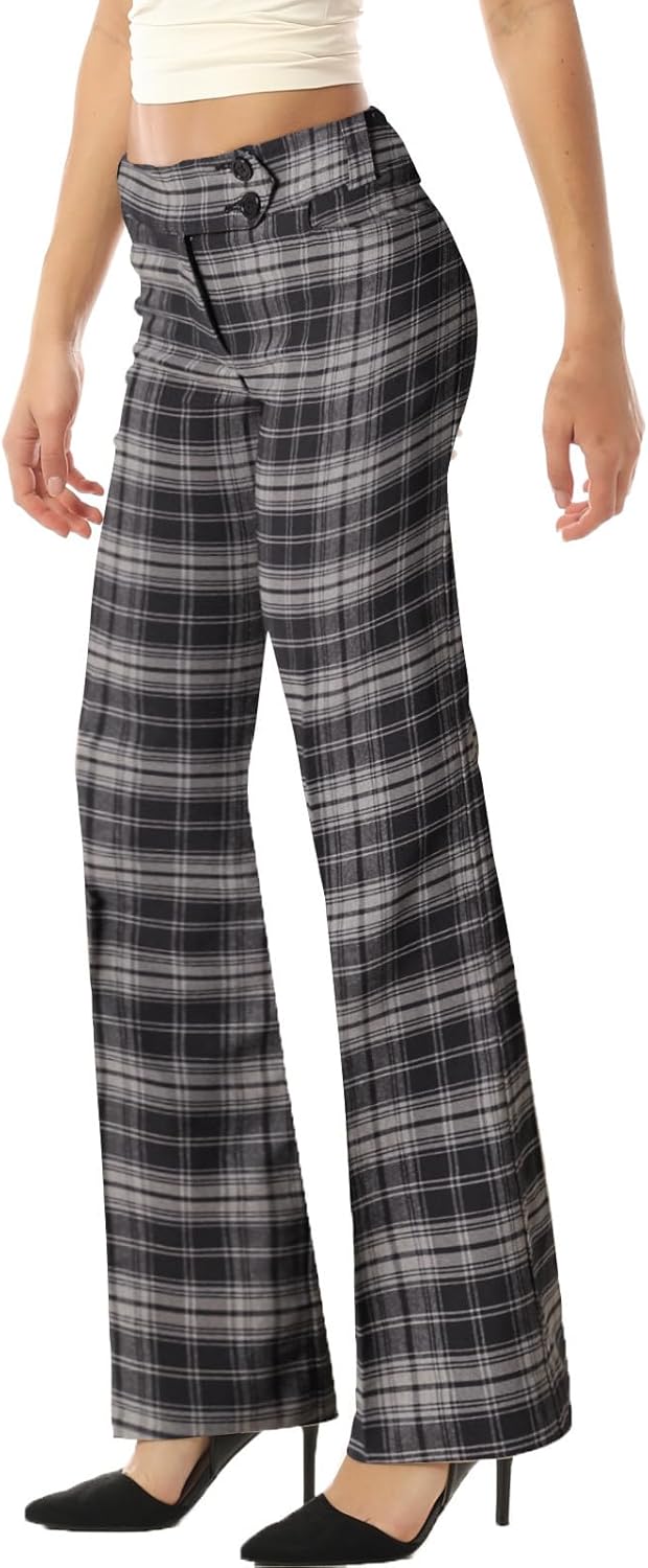 MixMatchy Women's Ultra Stretch Lux Comfort Bootcut Dress Pants