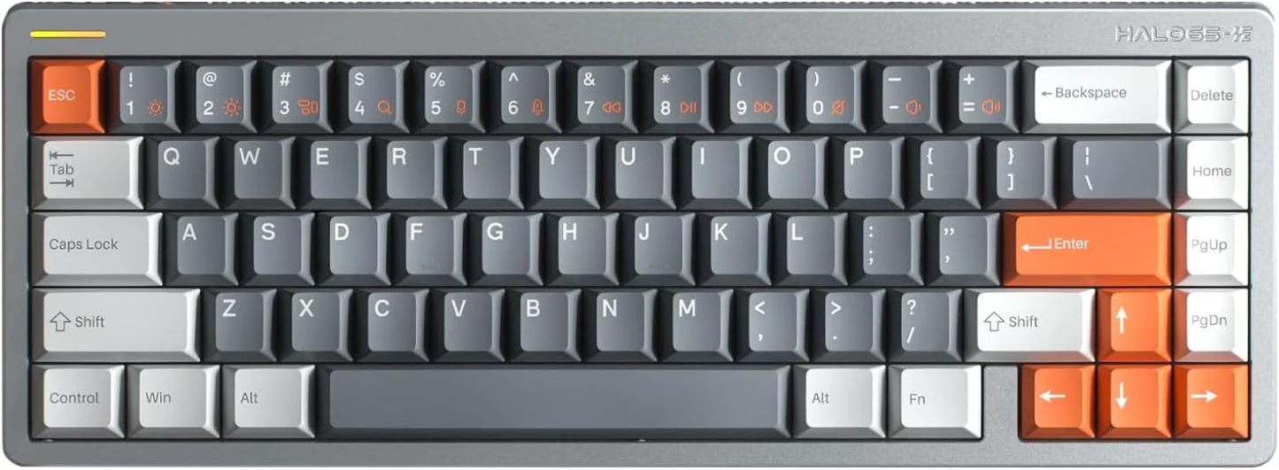 NuPhy Halo65 HE Rapid Trigger Gaming Keyboard with RGB Lighting