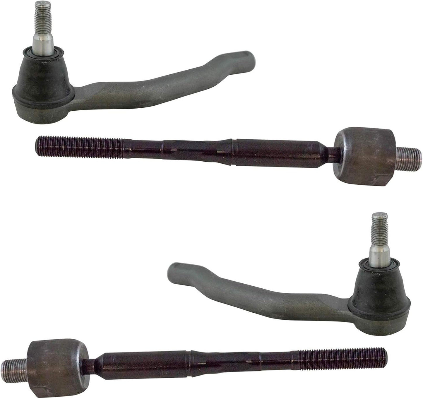TRQ Front Inner and Outer Tie Rod Set for Nissan Altima & Maxima