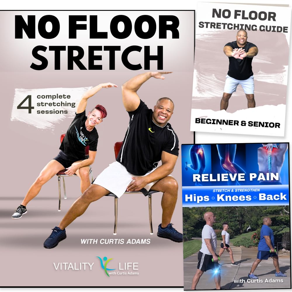 Senior Stretch DVD: Boost Flexibility & Ease Pain!