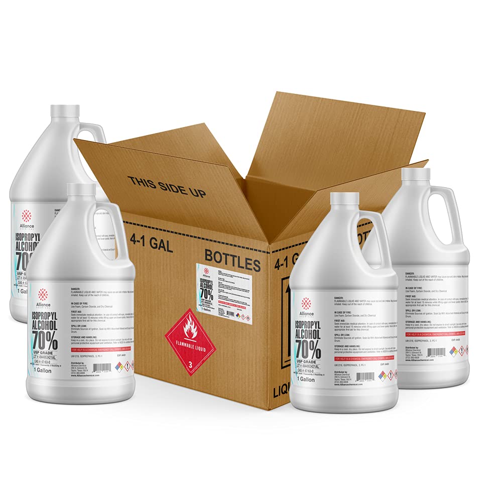 Isopropyl Alcohol 70% - USP Grade - High Quality Rubbing Alcohol