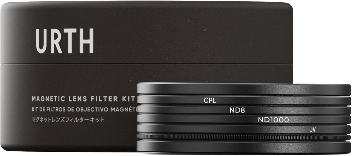 Urth 72mm 4-in-1 Magnetic Lens Filter Kit for Photographers