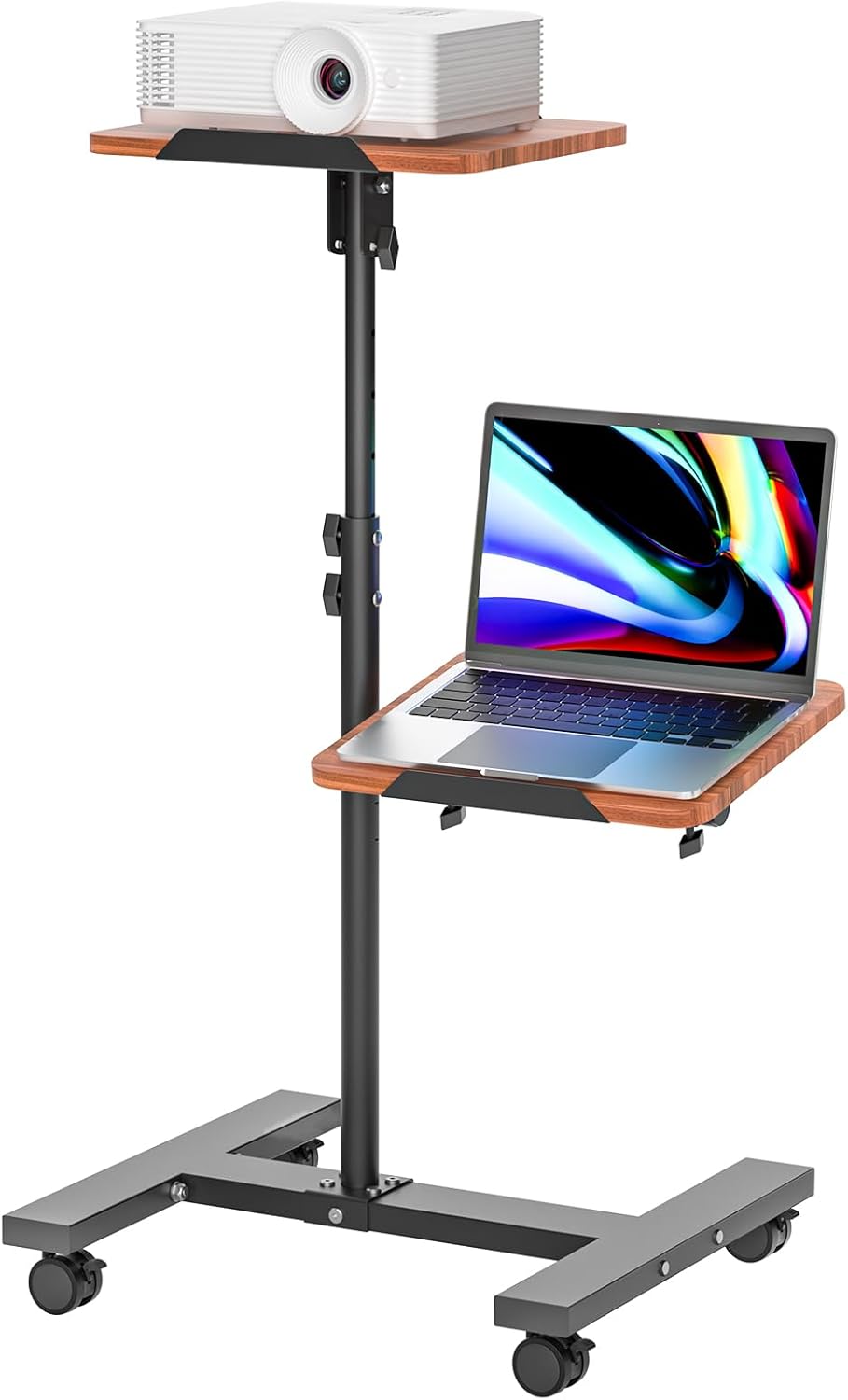 2-Shelf Adjustable Projector Stand - BYMECOST