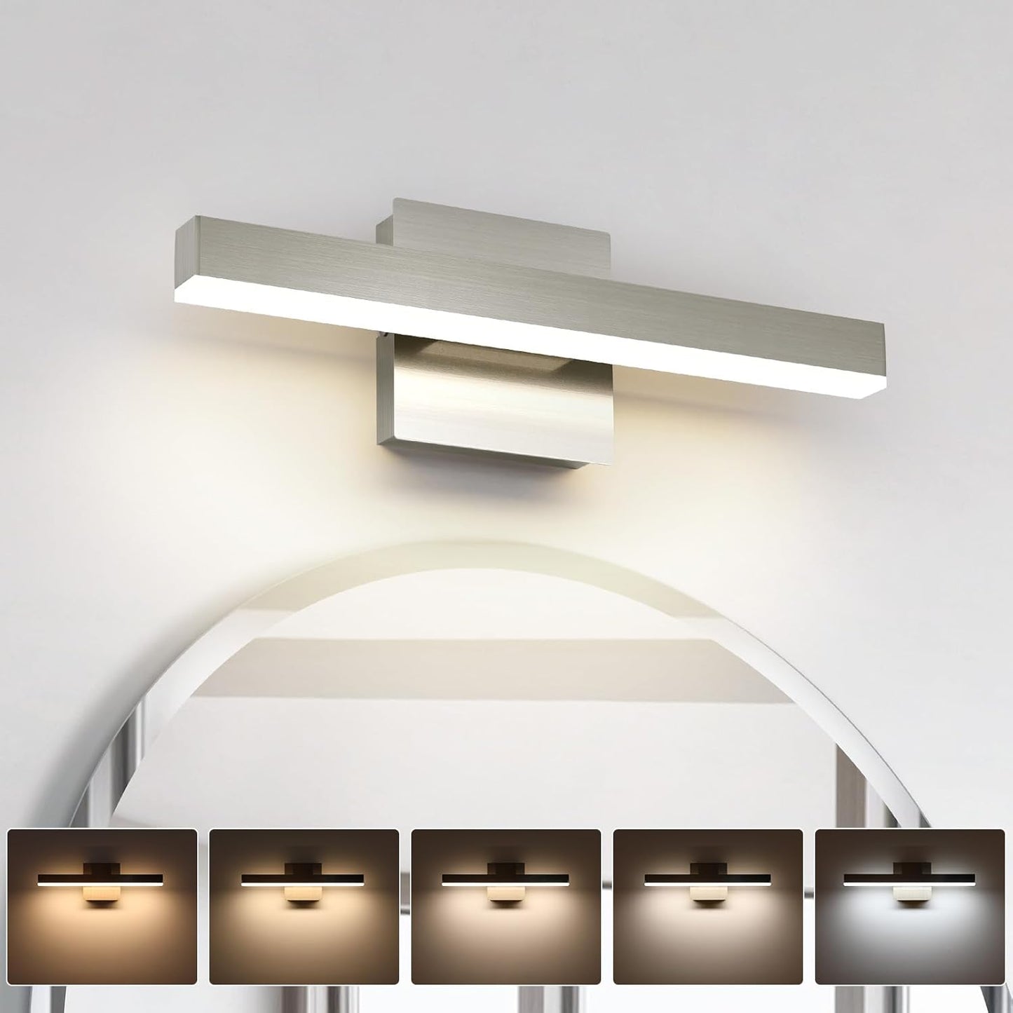 Joossnwell Bathroom Light Fixtures for Modern Vanity Lighting