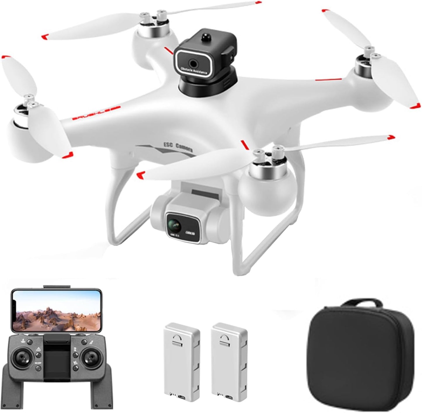 GoolRC S116 Drone: 4K Camera, Obstacle Avoidance, Optical Flow, Trajectory Flight